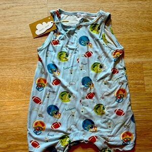 Angle Dear football onesie NWT 12-18m